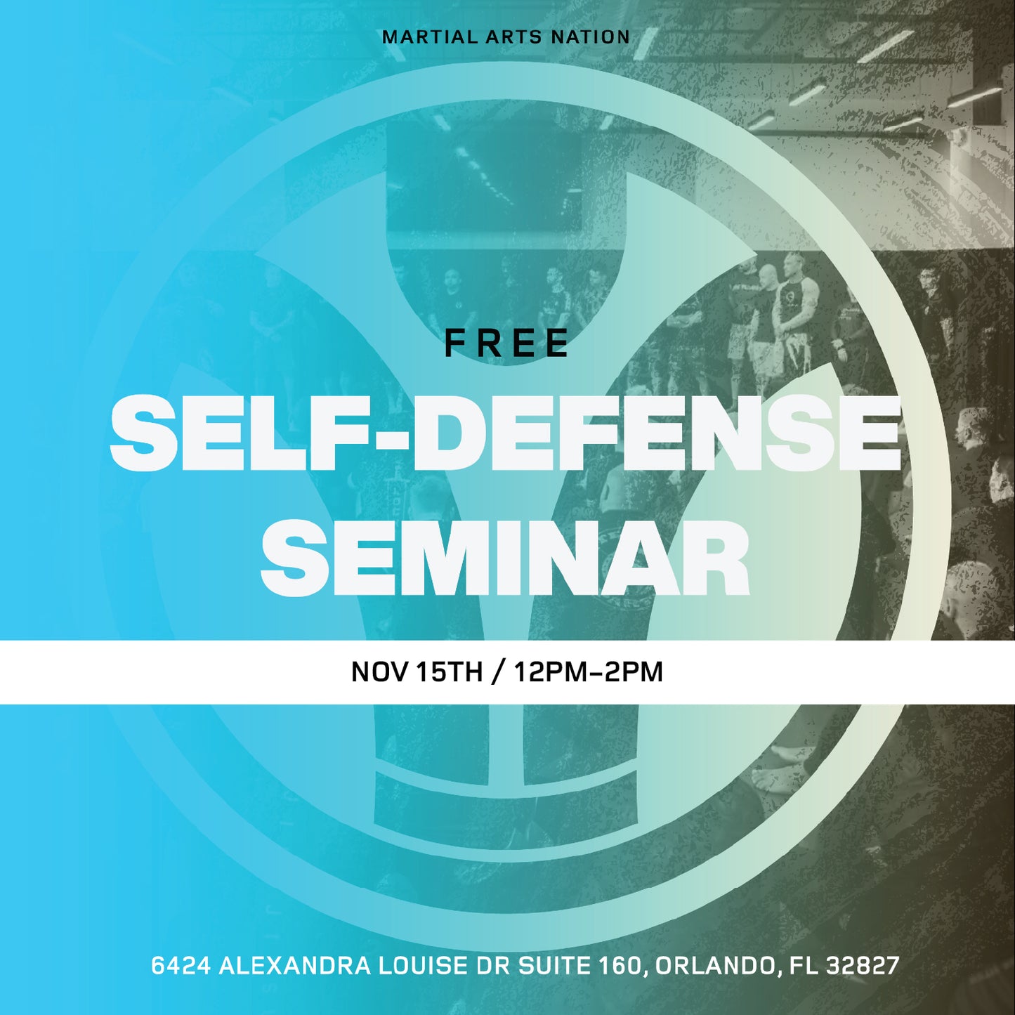 Self Defense Seminar (NOV 15TH)